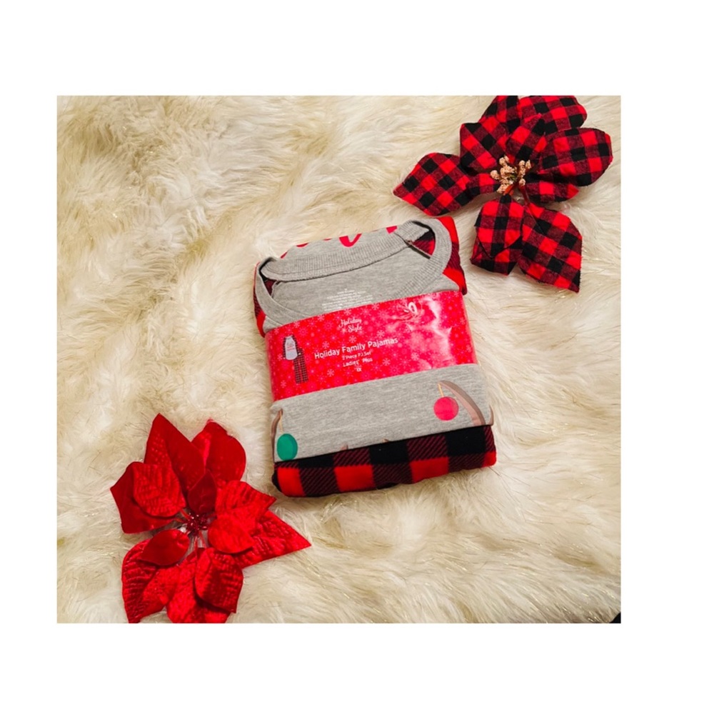 ❤️‍🔥NWT 2 piece Holiday PJ set womens size 1X❤️‍🔥